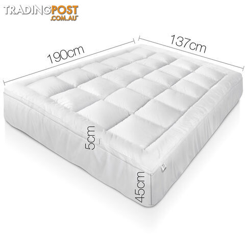 Duck Feather & Down Pillowtop Matress Topper - Double - photo 2 of 7
