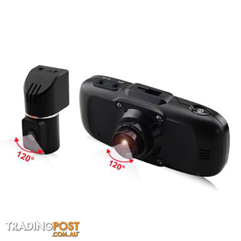 Dual Camera In-Car Digital Video Recorder (DVR)