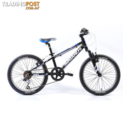 Avalanche Max Sus 20 Boys Bicycle Black/Blue