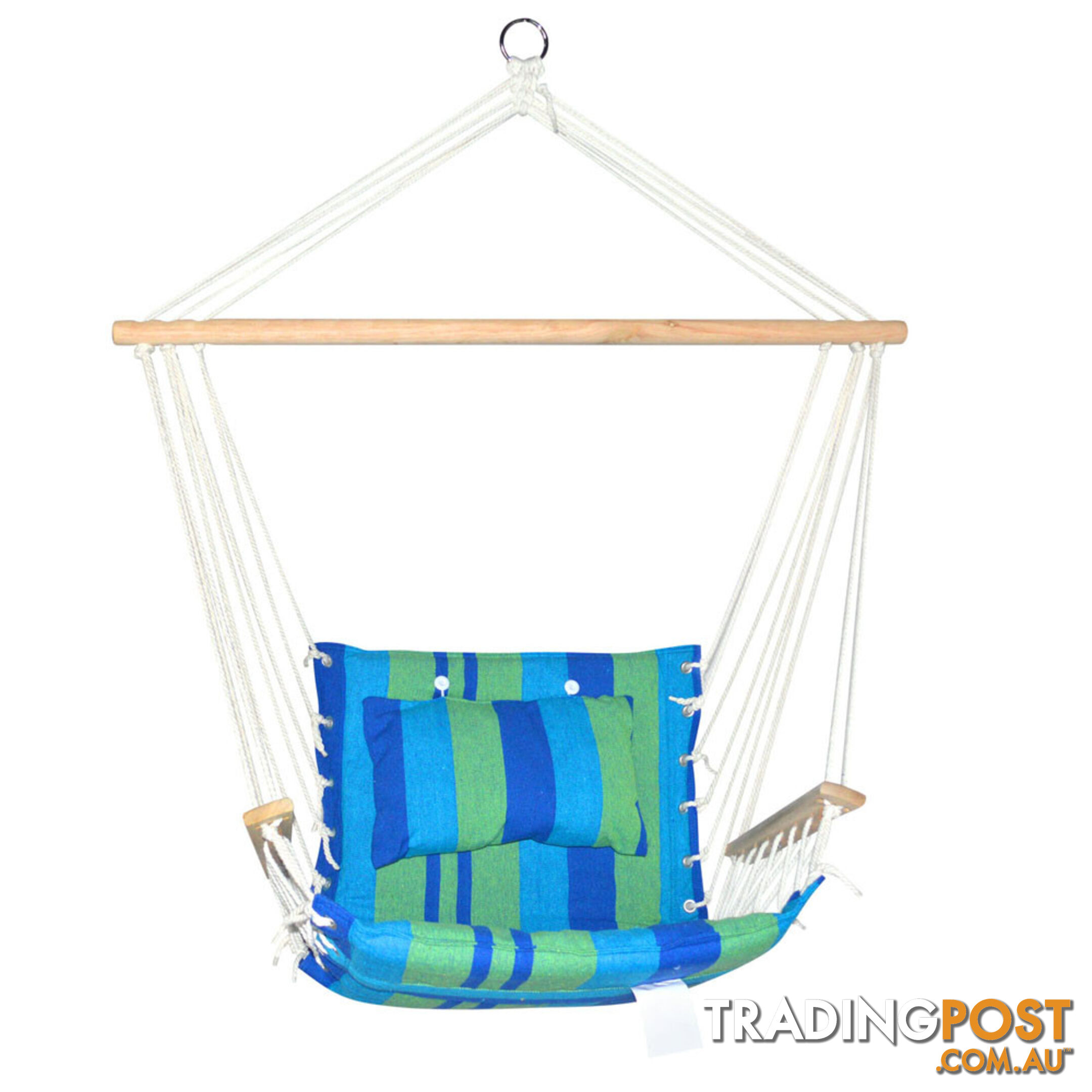 Hammock Swing Chair Blue Green