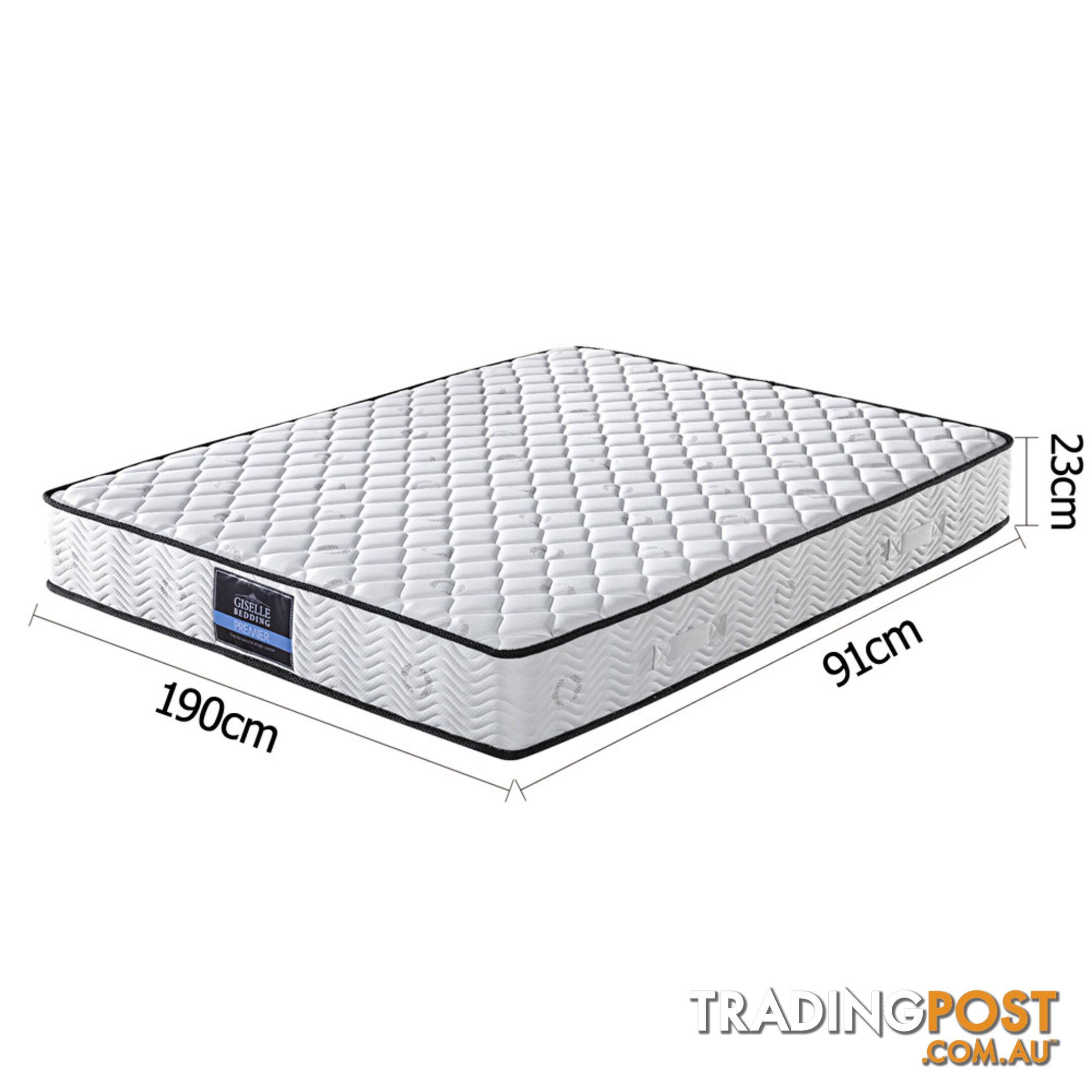 Pocket Spring High Density Foam Mattress Single