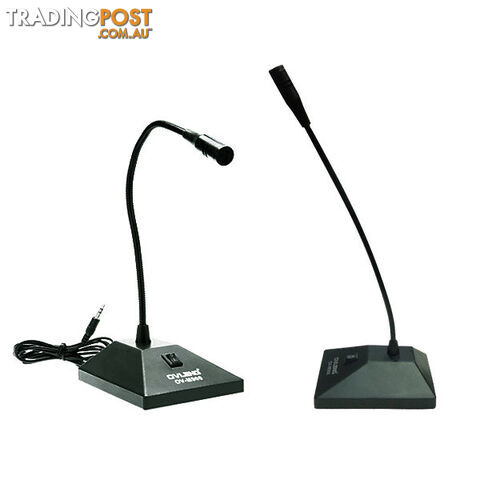 OVLENG OV-M900 3.5mm Plug Microphone with Desk Stand (Network Omnidirectional for Online Chat)