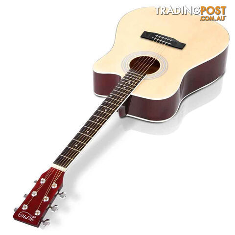 41 Steel-Stringed Acoustic Guitar Natural