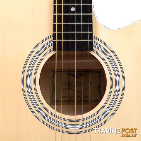 41 Steel-Stringed Acoustic Guitar Natural