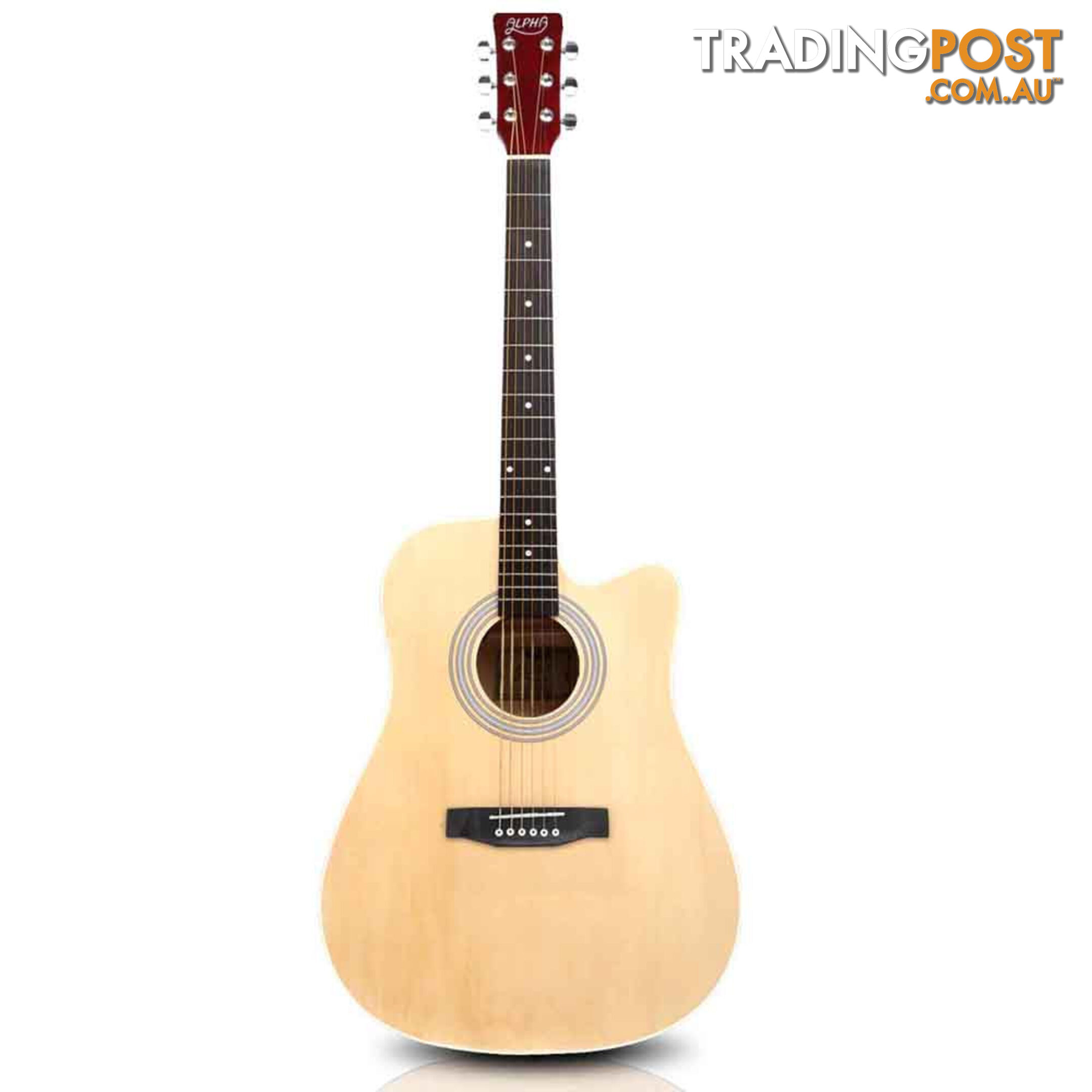 41 Steel-Stringed Acoustic Guitar Natural