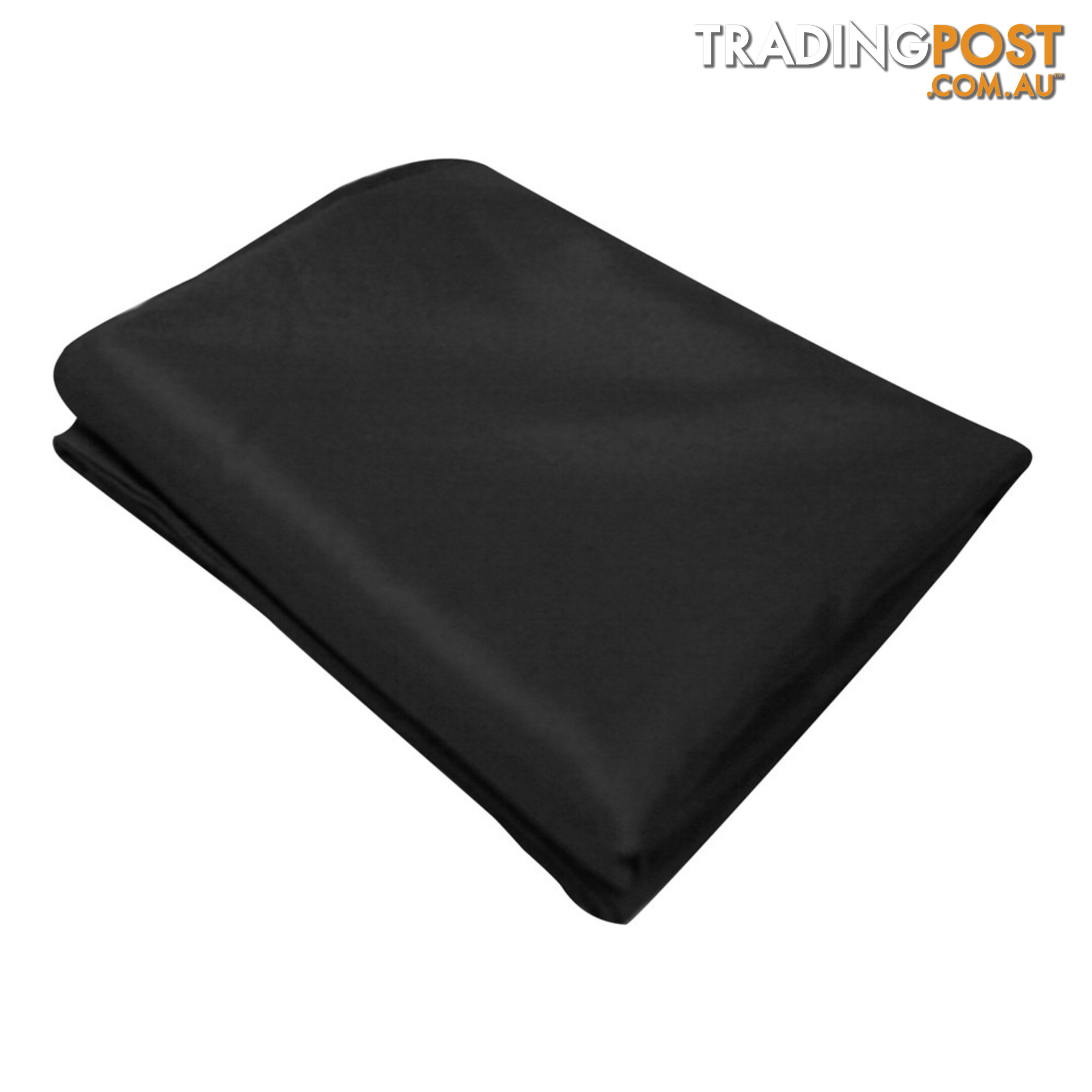 4 Pcs Wedding Table Cloth Round 229cm Black