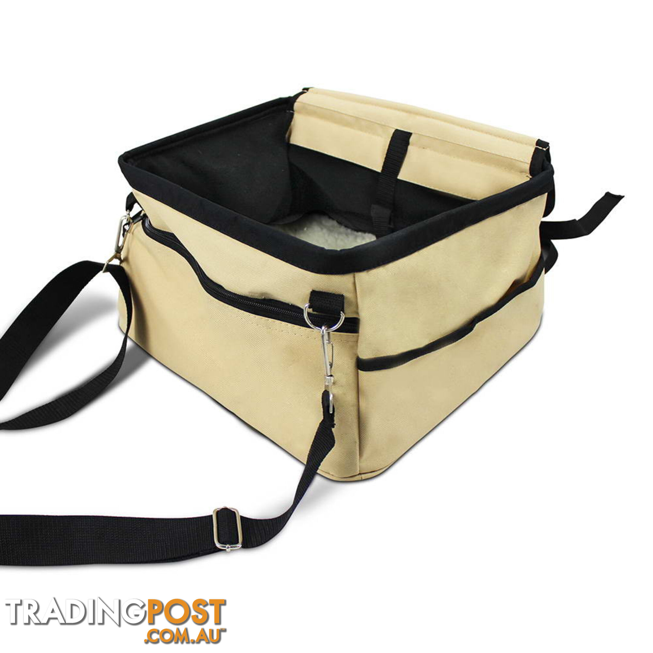 Pet Car Carrier  Beige