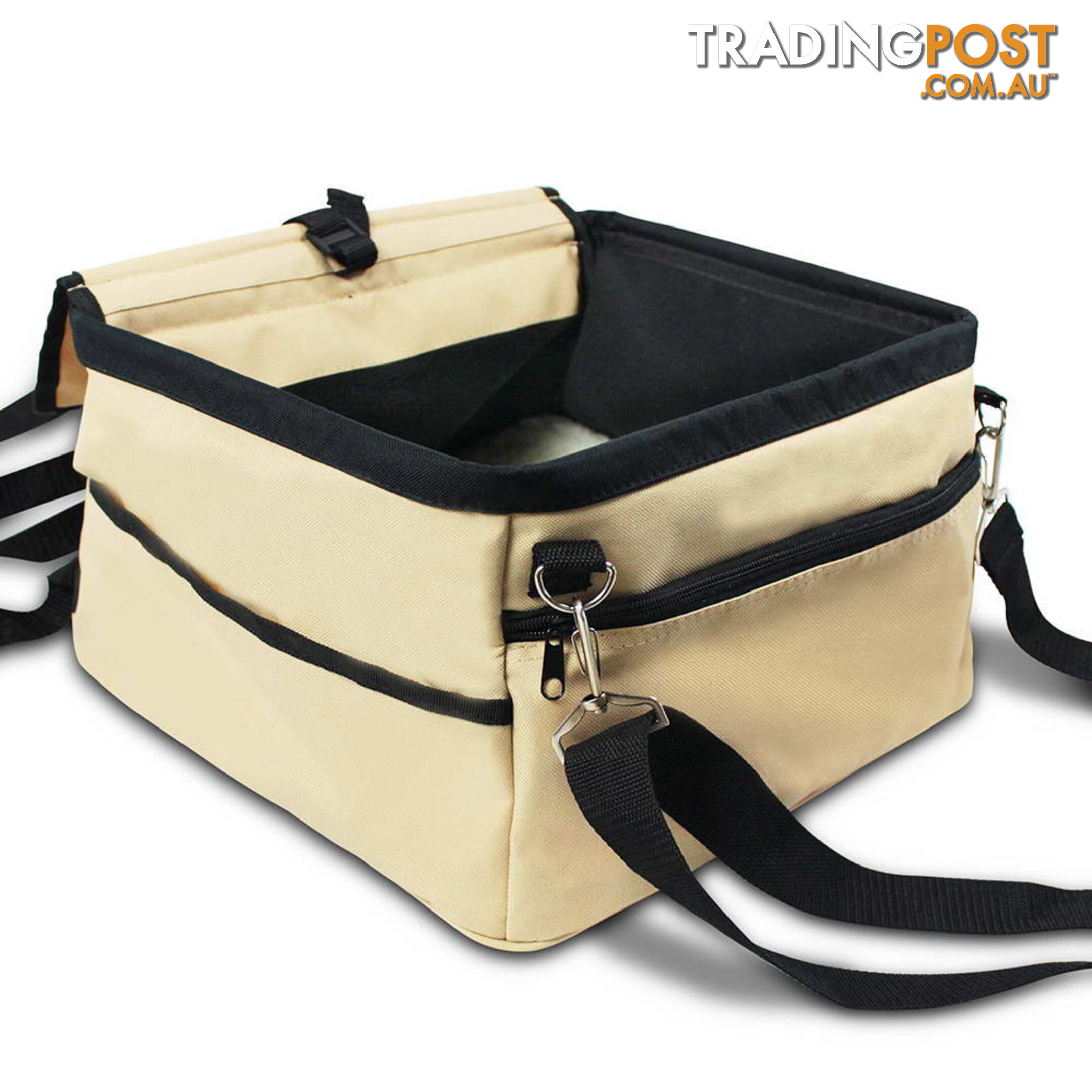 Pet Car Carrier  Beige