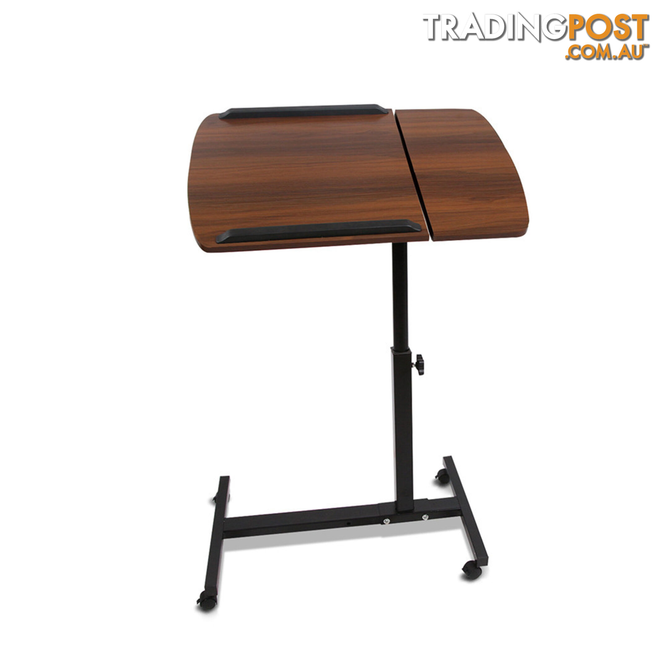 Mobile Adjustable Laptop Desk - Walnut