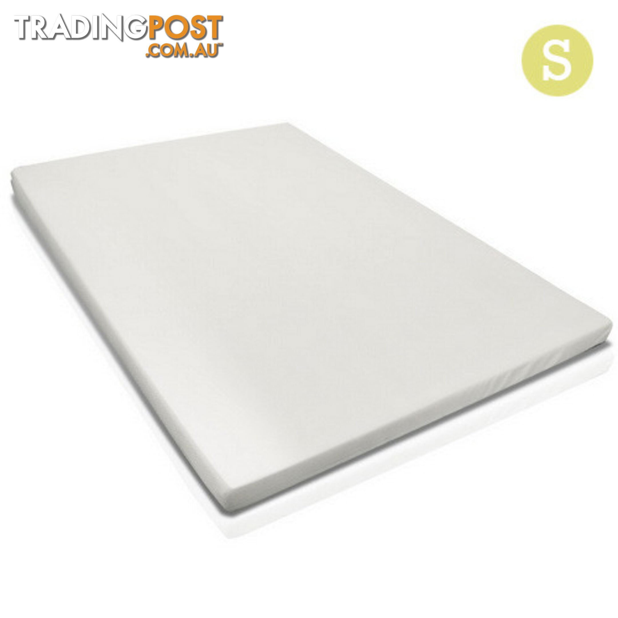 Visco Elastic Memory Foam Mattress Topper 8cm Thick Queen