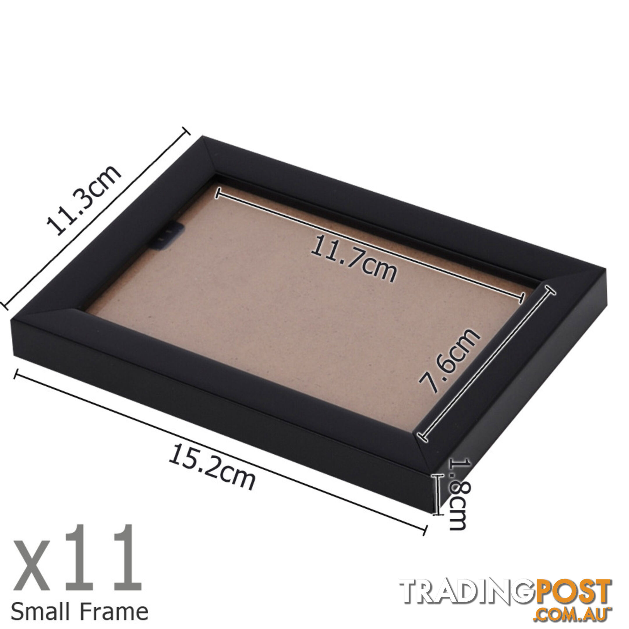 23 pcs Photo Frames Set Wall Black