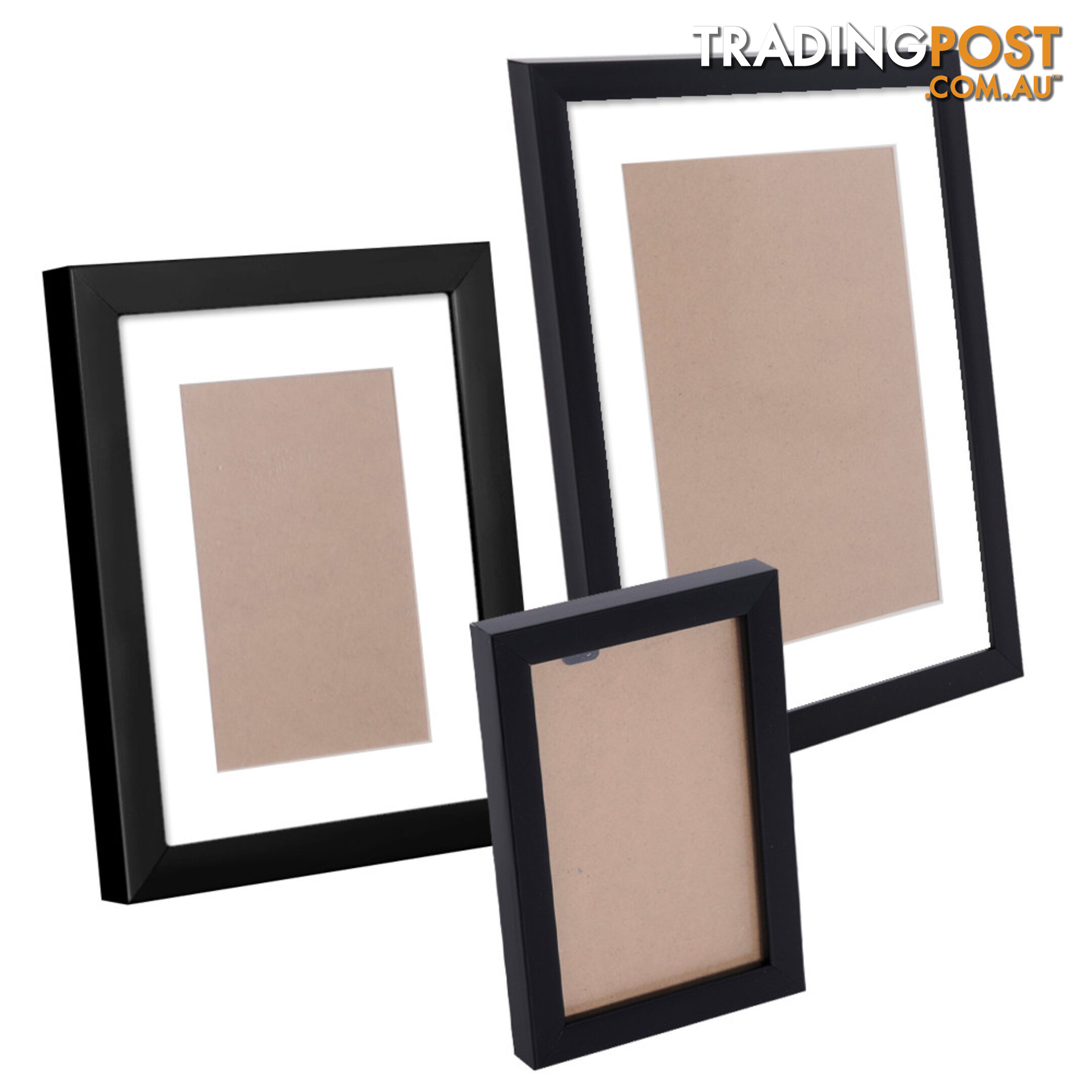 23 pcs Photo Frames Set Wall Black