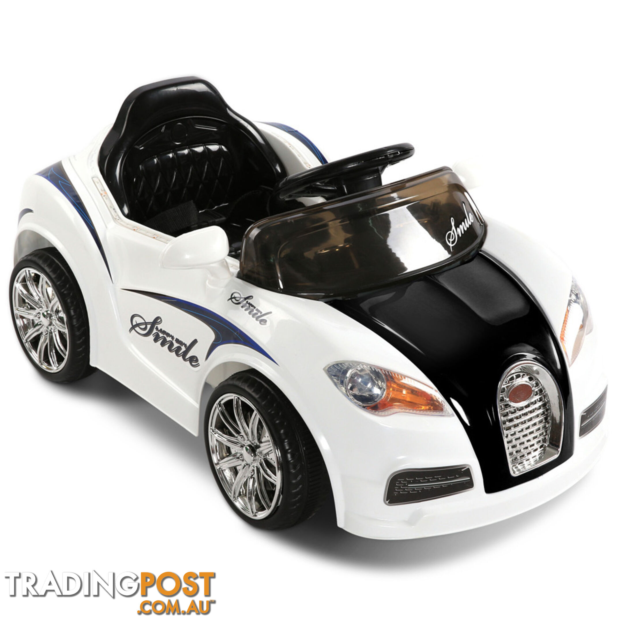 Kids Ride on Car with Remote Control White