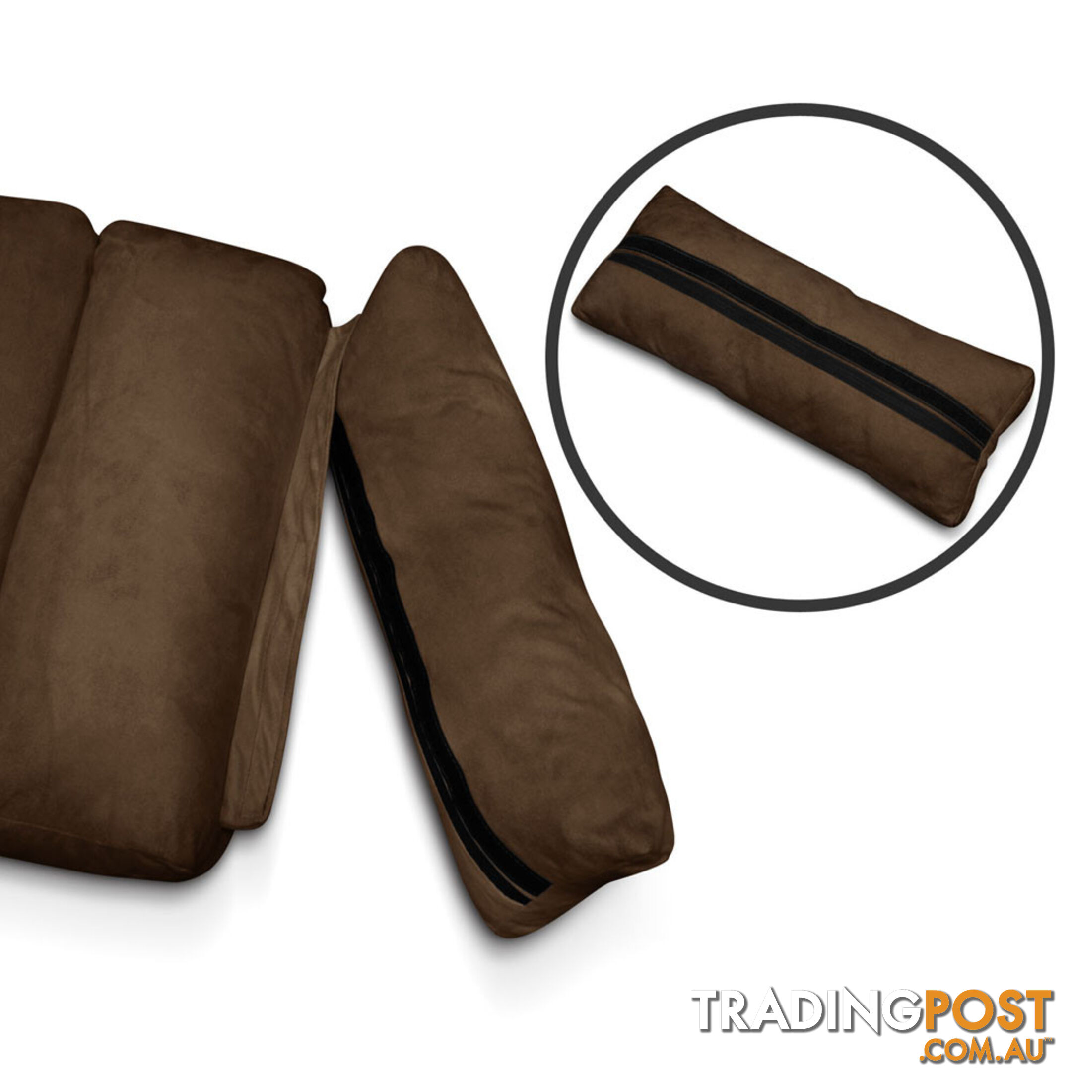 Lounge Sofa Chair - 75 Adjustable Angles  Brown