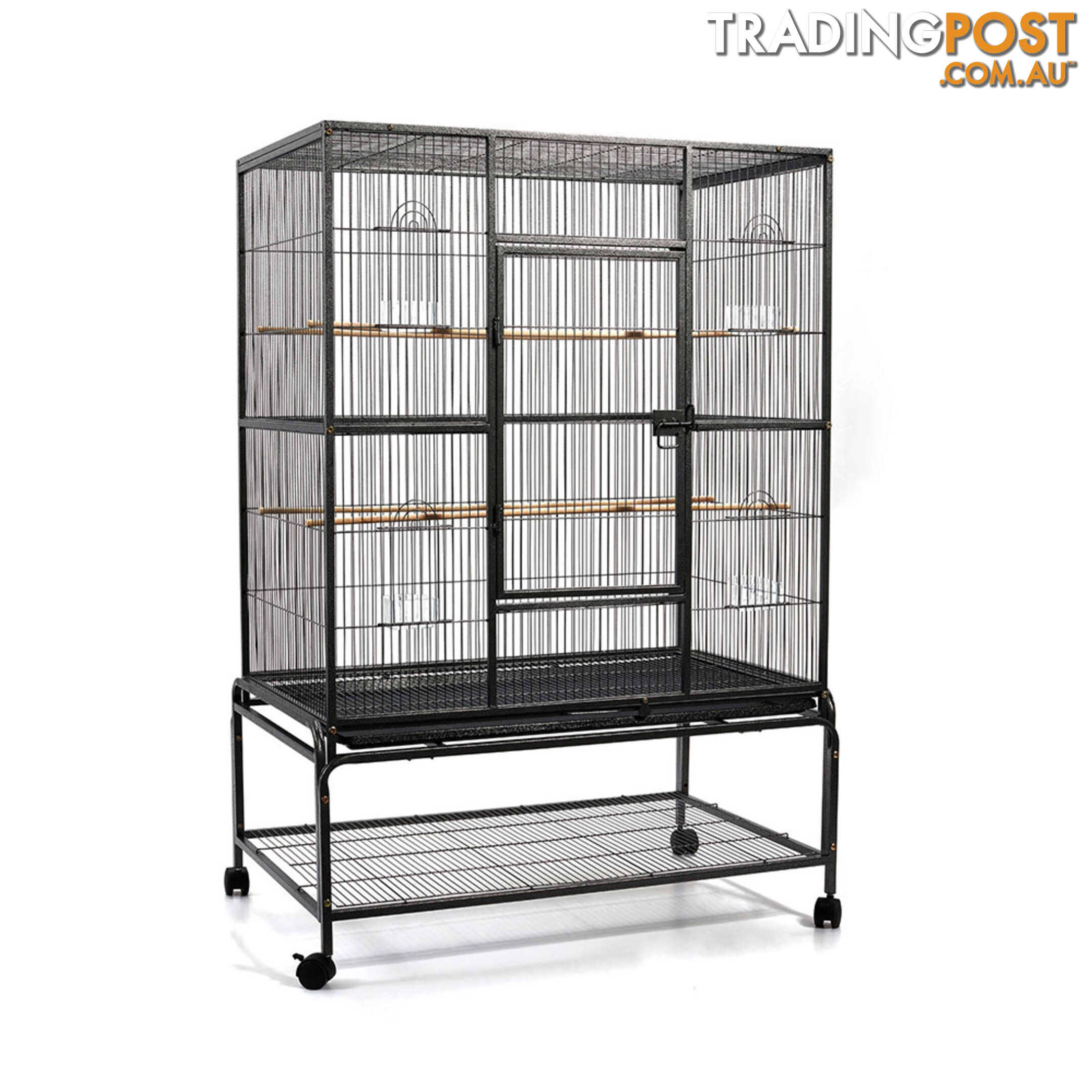 Pet Bird Cage Black Large - 140CM