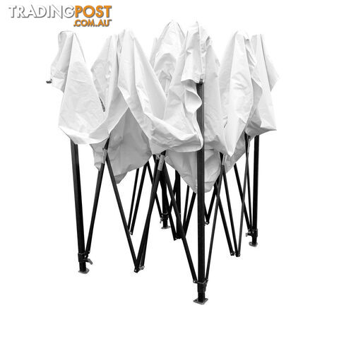 3m x 3m Pop-up Garden Outdoor Gazebo White