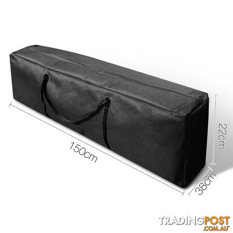 3x6 Pop Up Gazebo Hut with Sandbags Black - photo 3 of 10