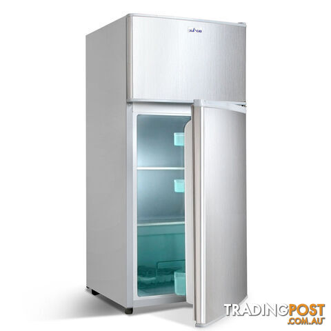 Upright 2-in-1 95L Caravan Bar Fridge Freezer Stainless Steel - photo 4 of 10