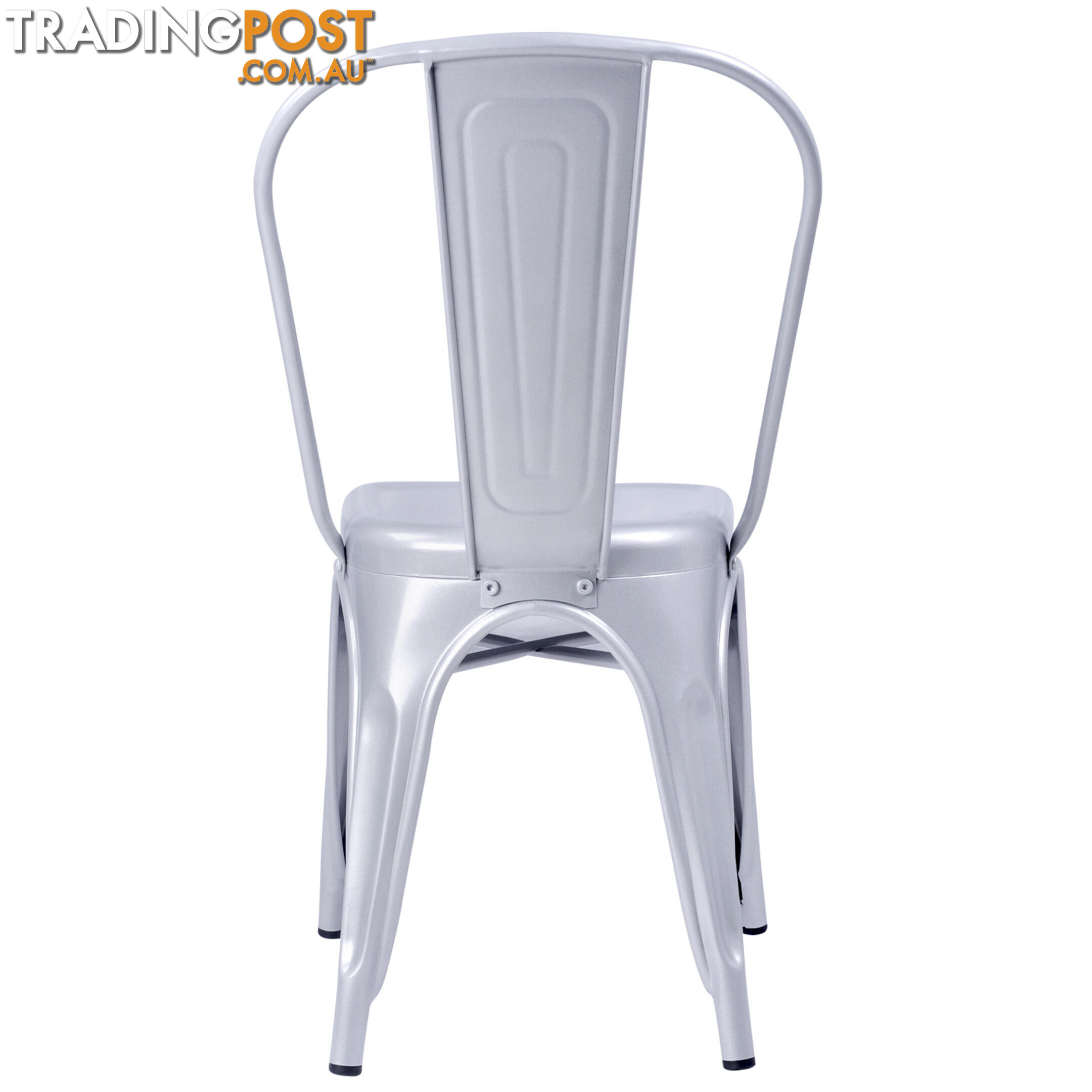 Set of 4 Replica Tolix Dining Metal Chair Gloss White