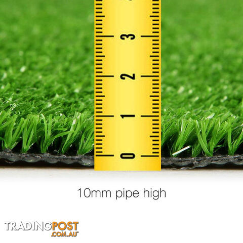 Artificial Grass 20 SQM Polypropylene Lawn Flooring 1X20M Green - photo 2 of 8