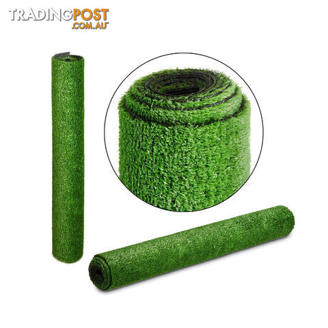 Artificial Grass 20 SQM Polypropylene Lawn Flooring 1X20M Green - photo 4 of 8