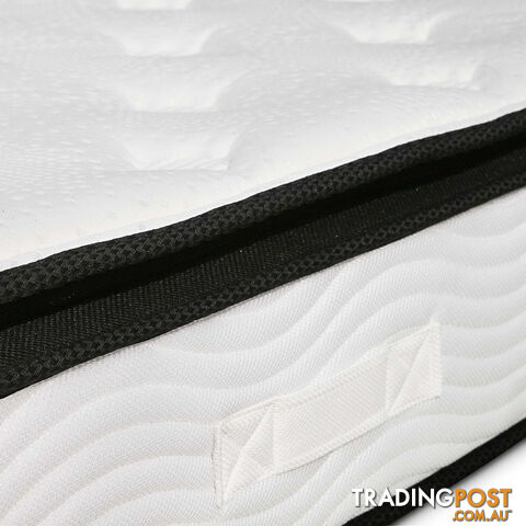 Latex Pillow Top Pocket Spring Mattress Double