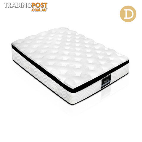 Latex Pillow Top Pocket Spring Mattress Double