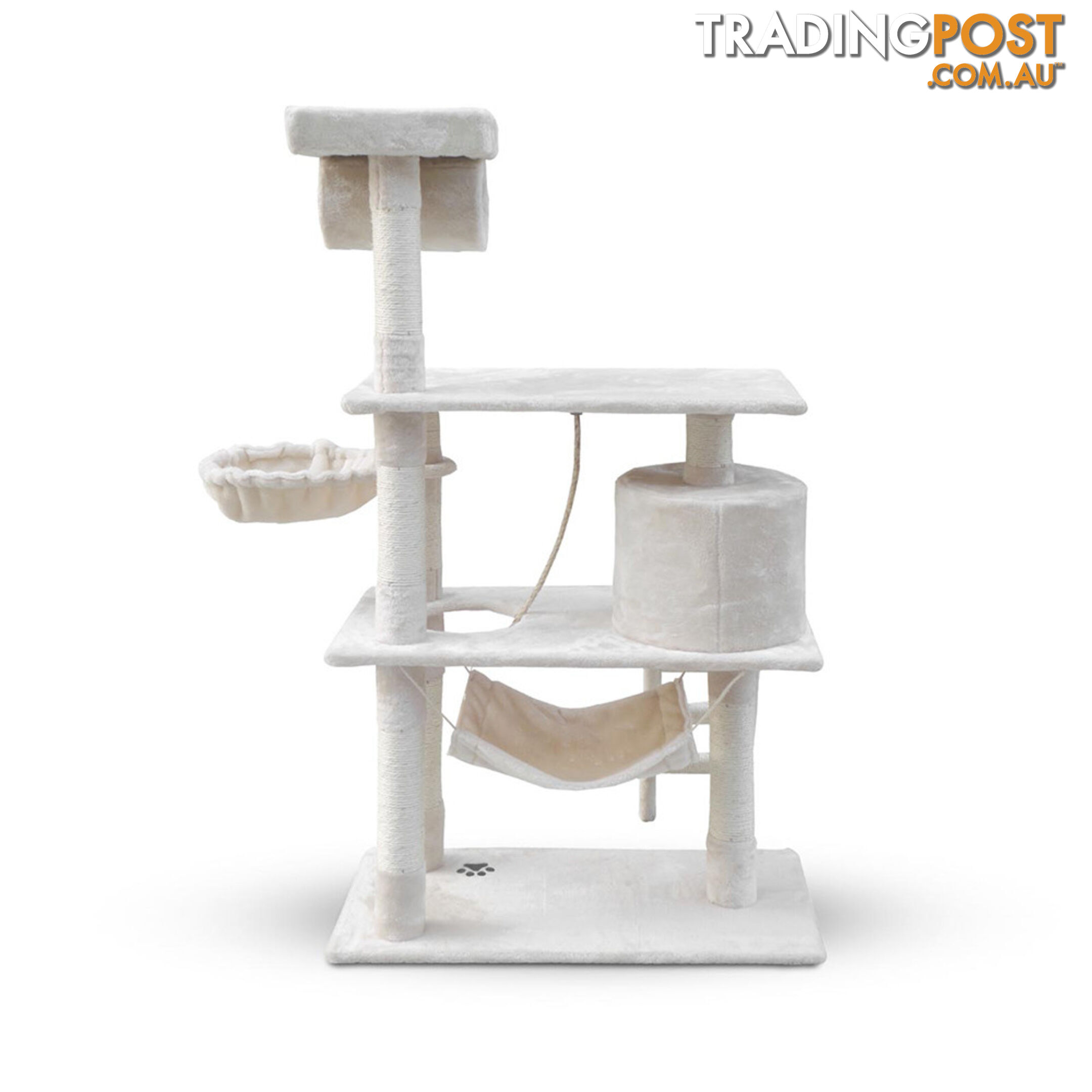 Cat Scratching Post  Tree House Condo 141cm Beige