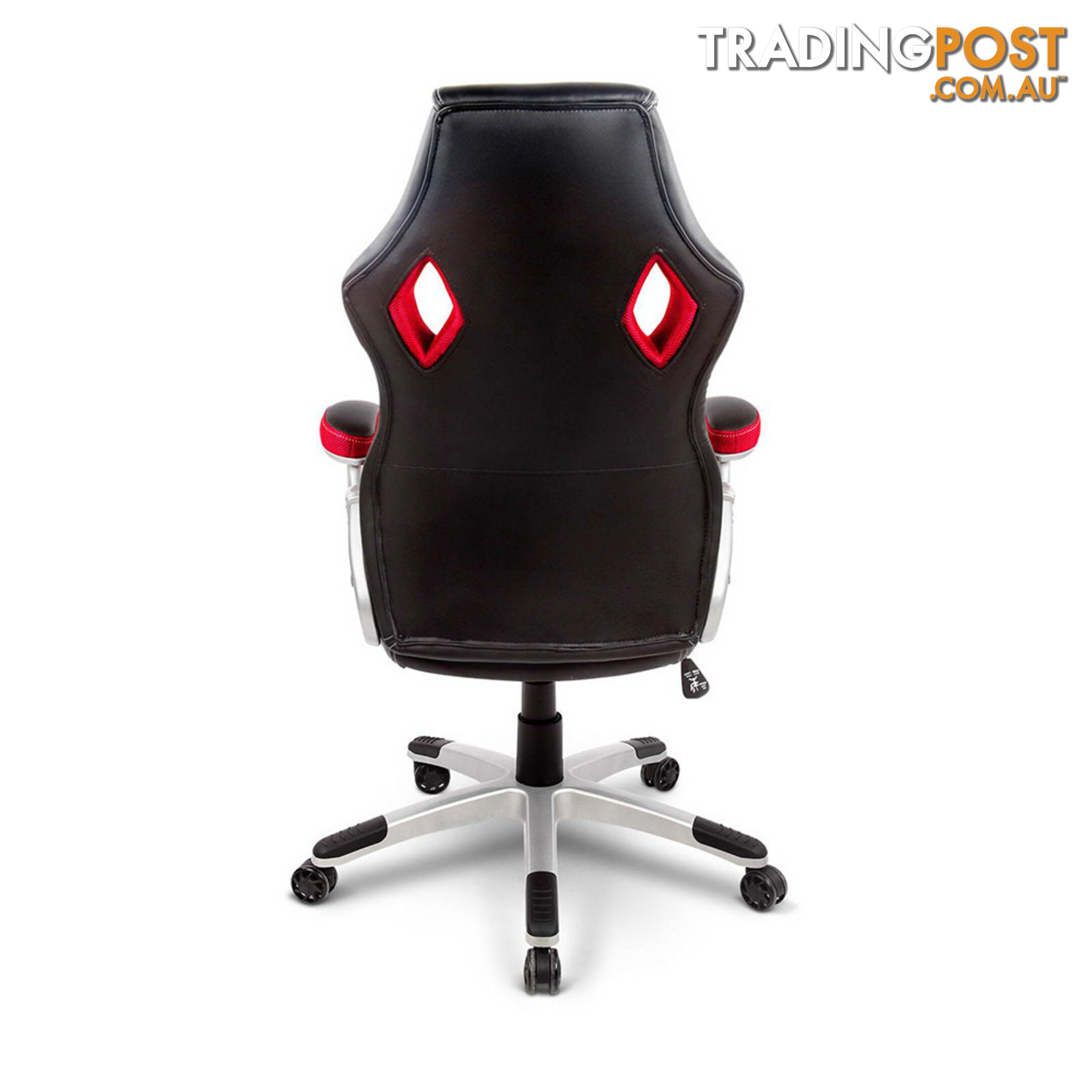 PU Leather & Wood Deluxe Office Chair