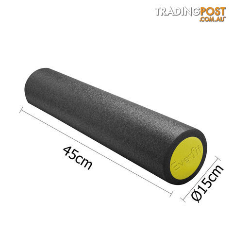 Foam Roller 45 x 15cm Black