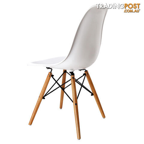 Set of 2 Eames Replica Contour Dining Chair