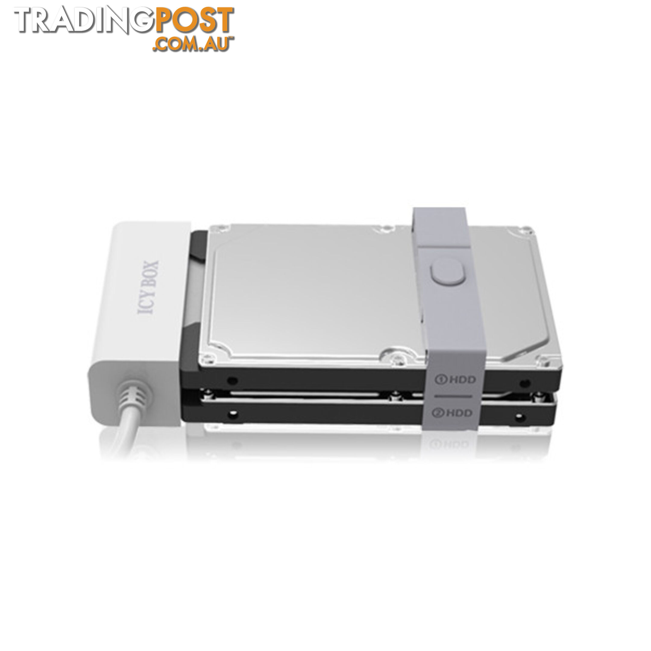 ICY BOX (IB-AC622-U3)Dual-Adapter 2.5 SATA HDD/SSD USB 3.0 Host JBOD Function