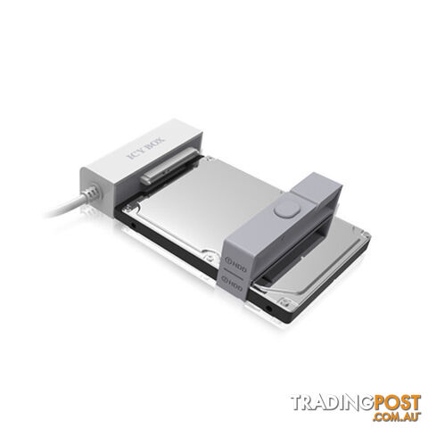 ICY BOX (IB-AC622-U3)Dual-Adapter 2.5 SATA HDD/SSD USB 3.0 Host JBOD Function