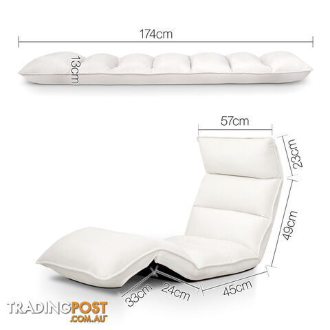 Lounge Sofa Chair - 375 Adjustable Angles Ivory - photo 2 of 8