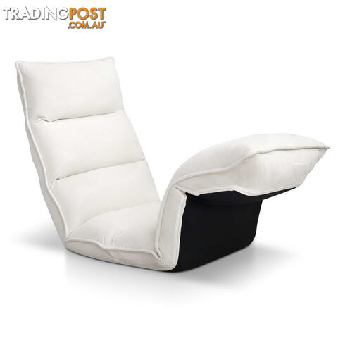 Lounge Sofa Chair - 375 Adjustable Angles  Ivory