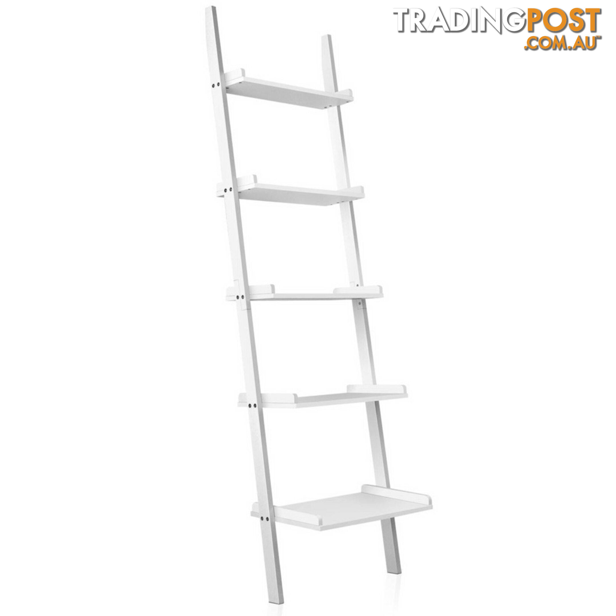 5 Tier Wall Ladder Shelf