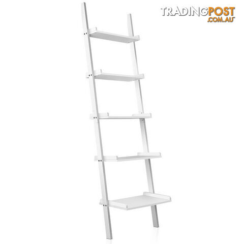 5 Tier Wall Ladder Shelf