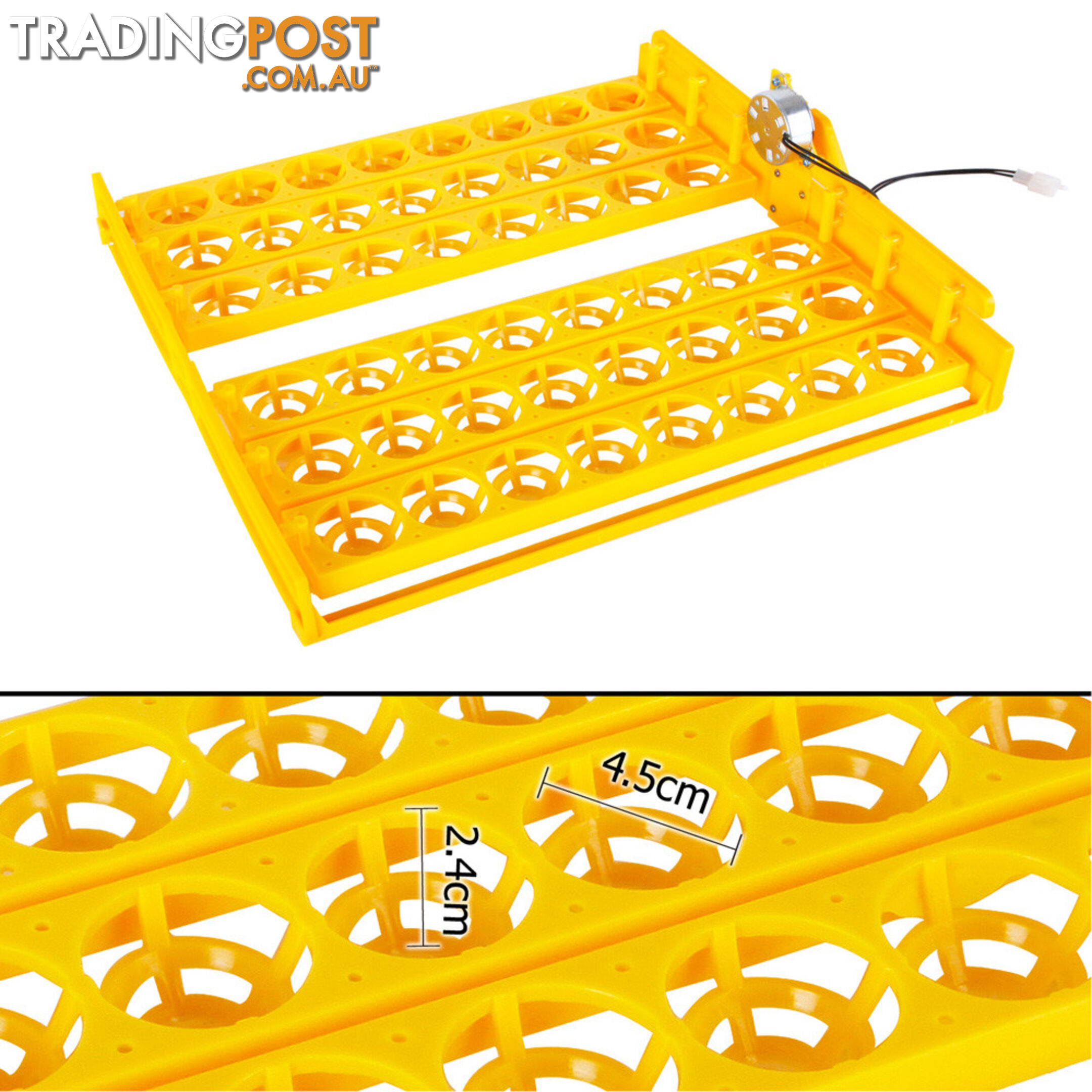 Automatic 96 Egg Incubator Yellow