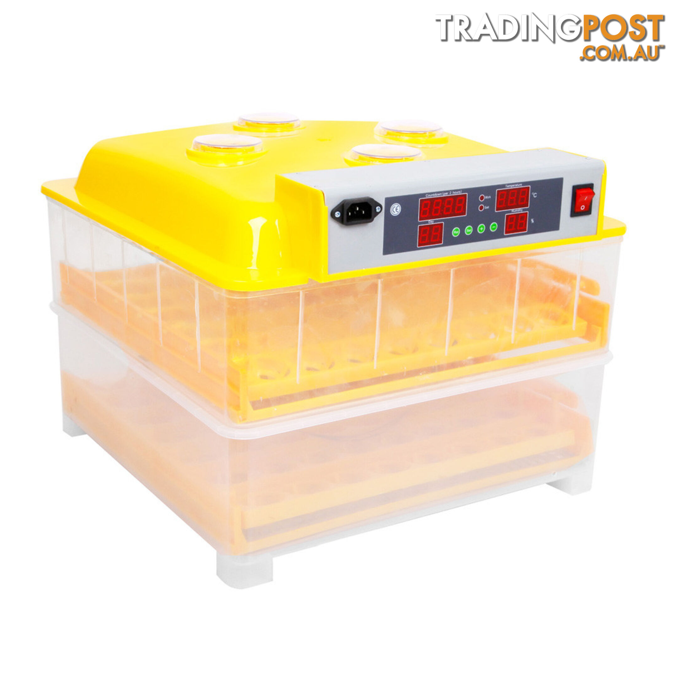 Automatic 96 Egg Incubator Yellow