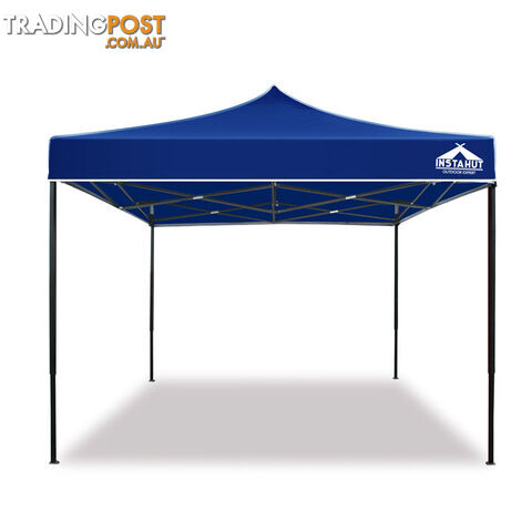 3x3 Pop Up Gazebo Hut with Sandbags Blue