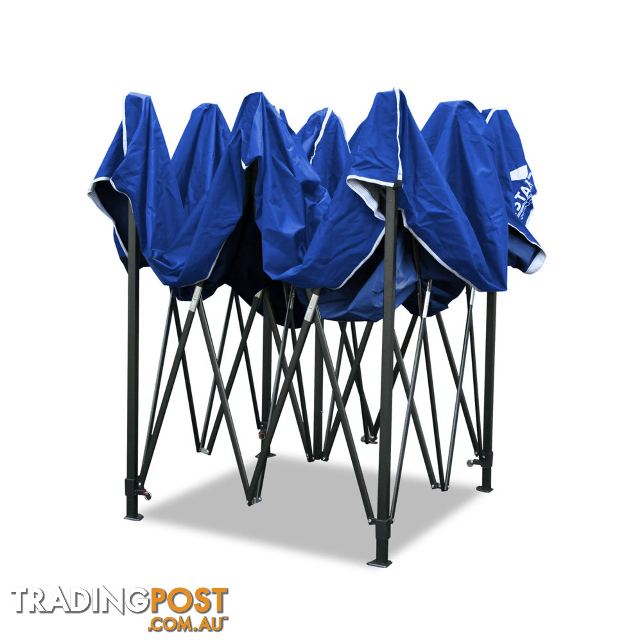 3x3 Pop Up Gazebo Hut with Sandbags Blue