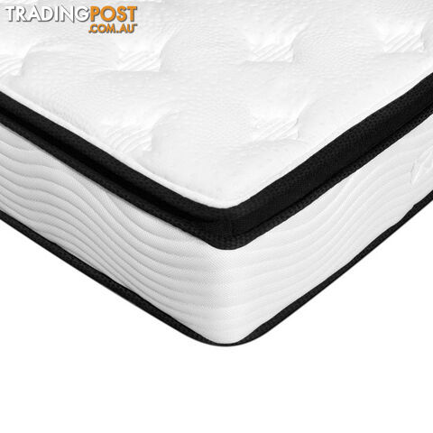 Latex Pillow Top Pocket Spring Mattress Queen