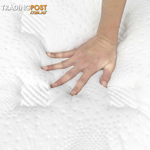 Latex Pillow Top Pocket Spring Mattress Queen