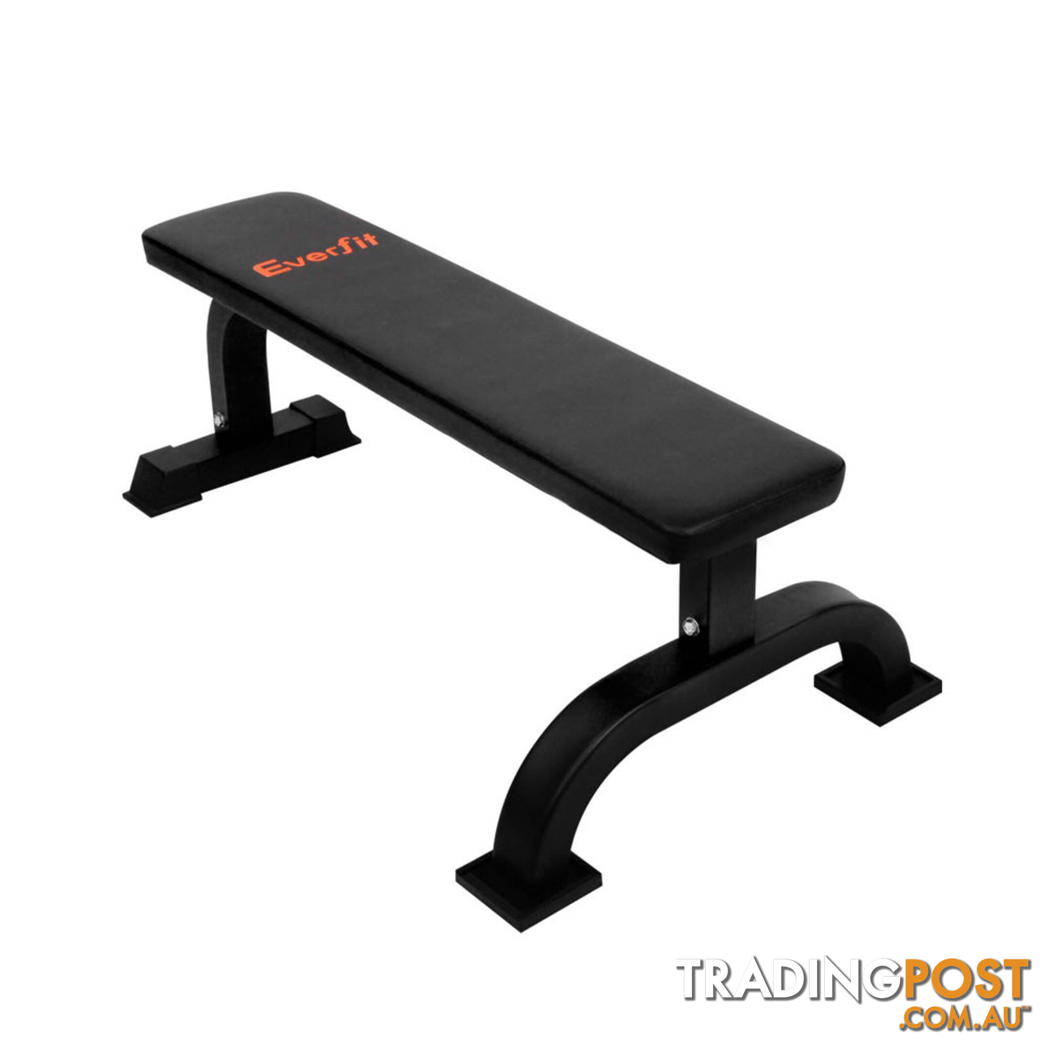 Fitness Flat Weight Bench Black