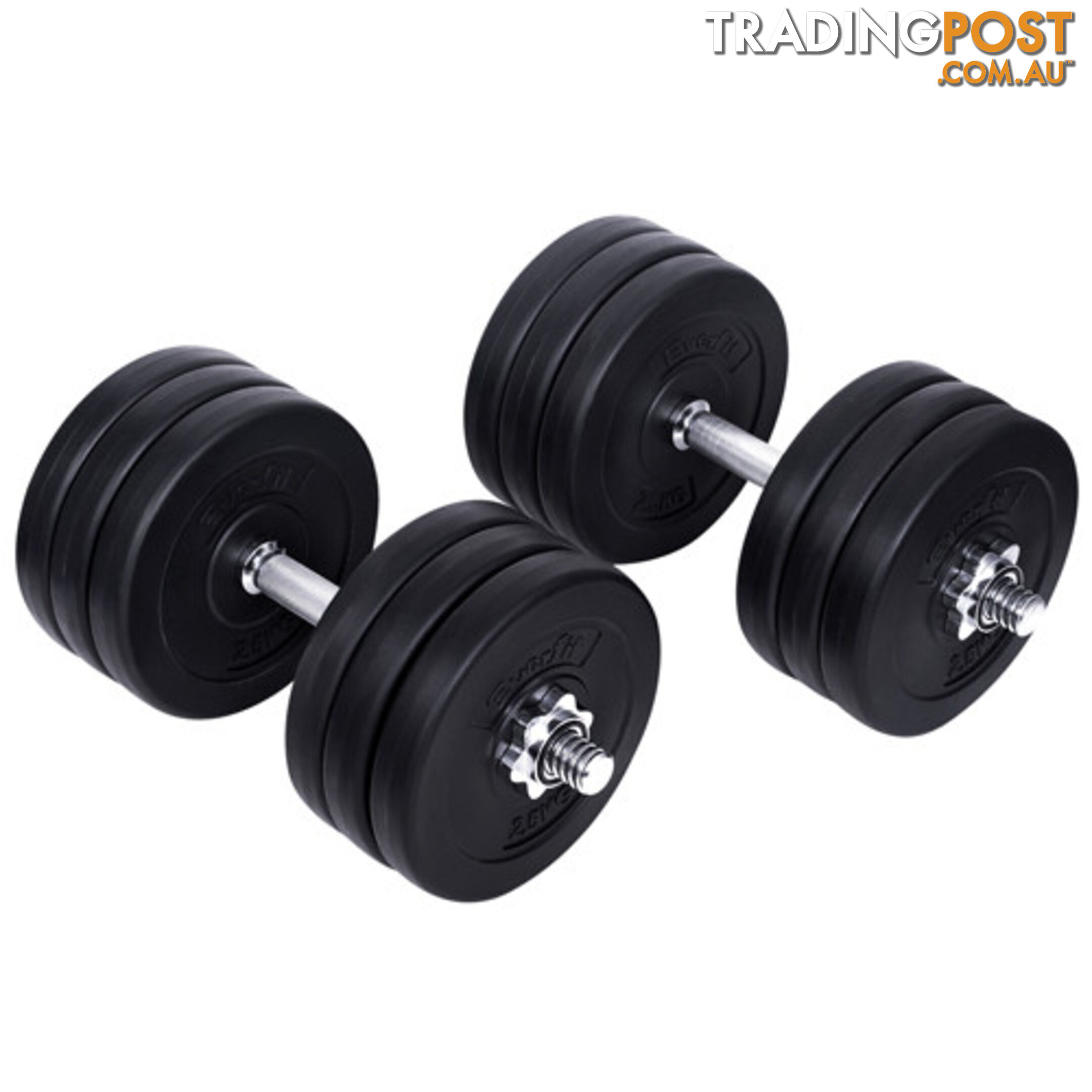 35kg Fitness Gym Exercise Dumbbell Set