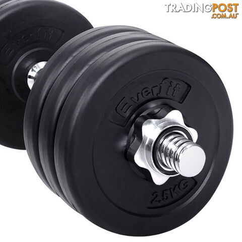 35kg Fitness Gym Exercise Dumbbell Set