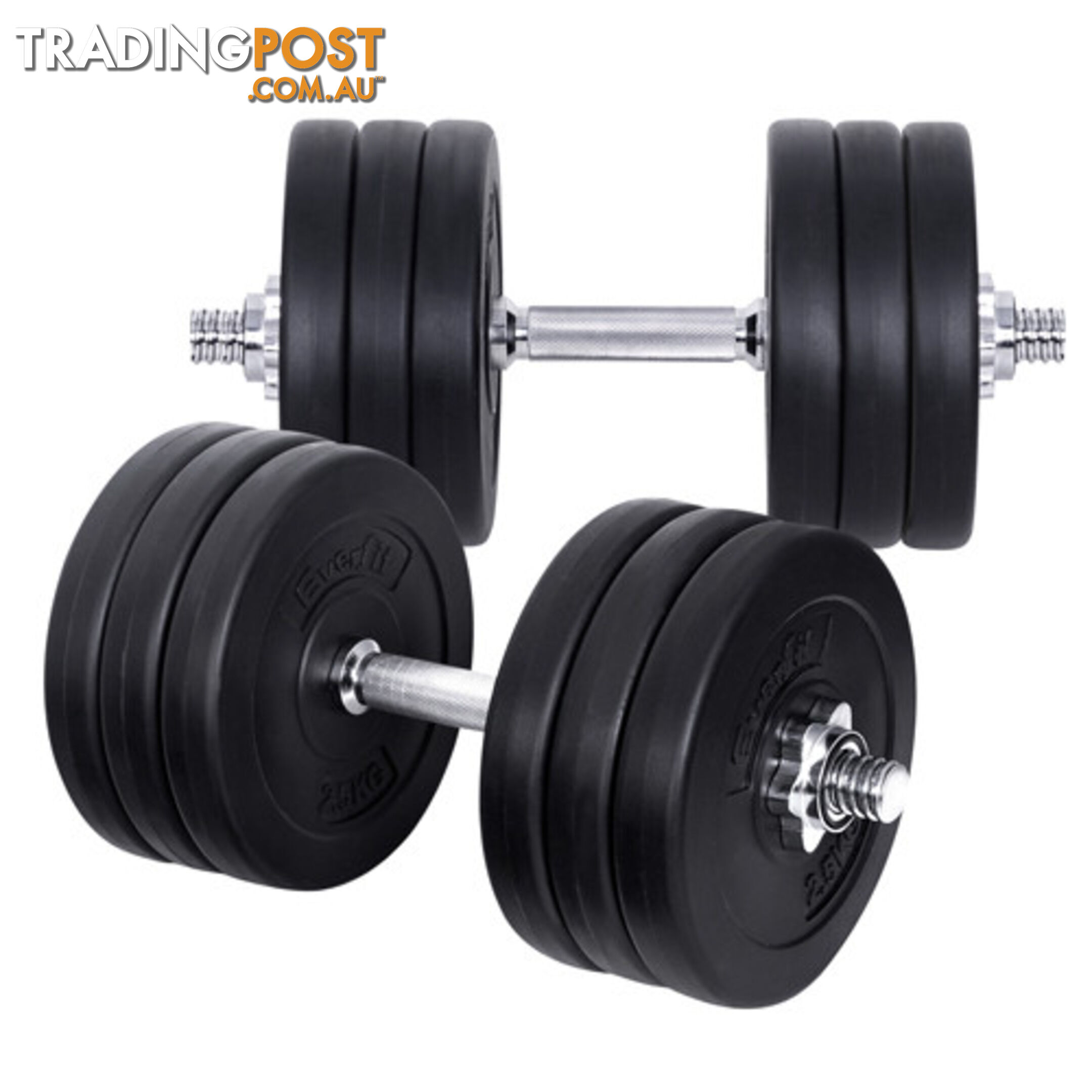 35kg Fitness Gym Exercise Dumbbell Set