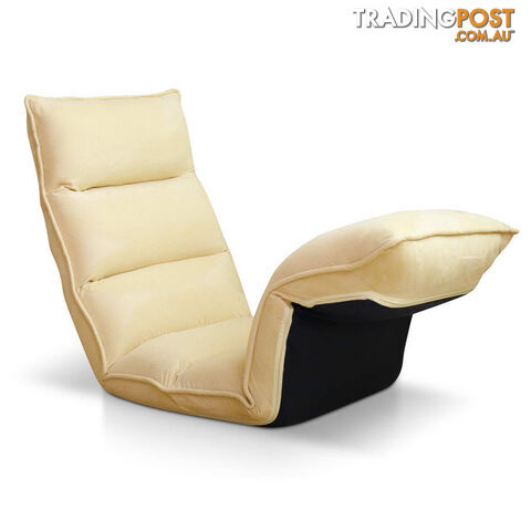 Lounge Sofa Chair - 375 Adjustable Angles  Taupe