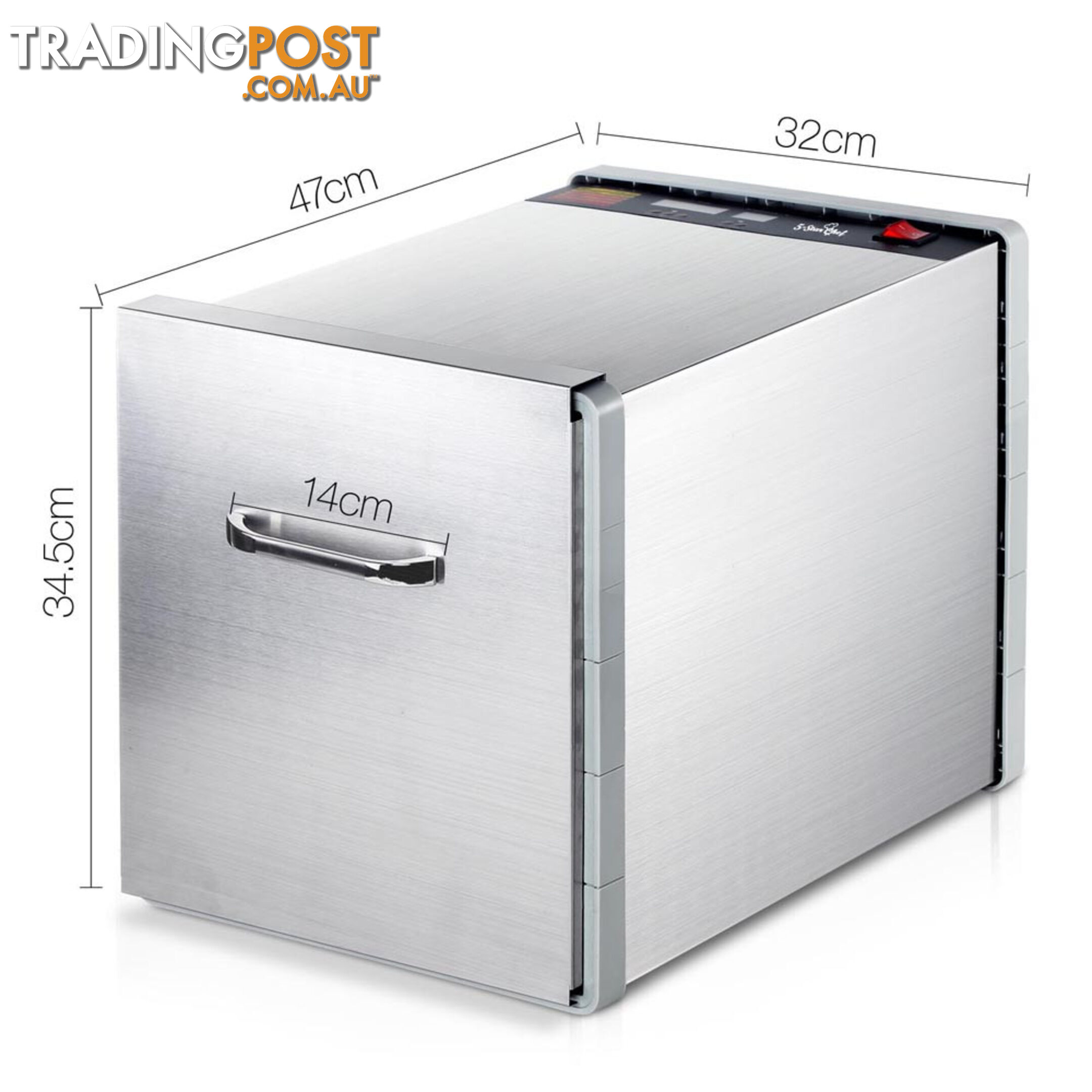 Stainless Steel Food Dehydrator  8 Trays