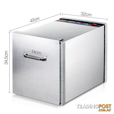 Stainless Steel Food Dehydrator  8 Trays